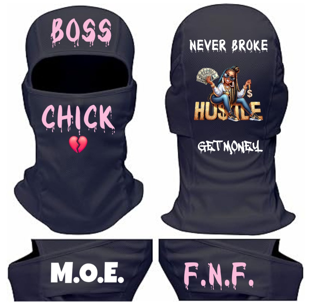 Boss Chick Shiesty Mask (Black)