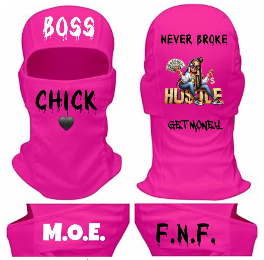 Boss Chick Shiesty Mask (Pink)